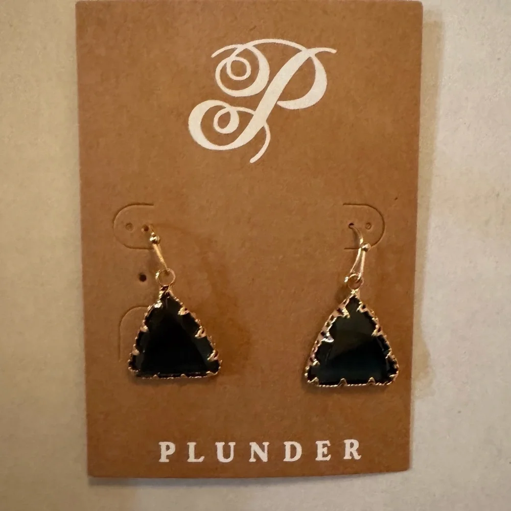 Plunder Blue Ice Dangle Earrings